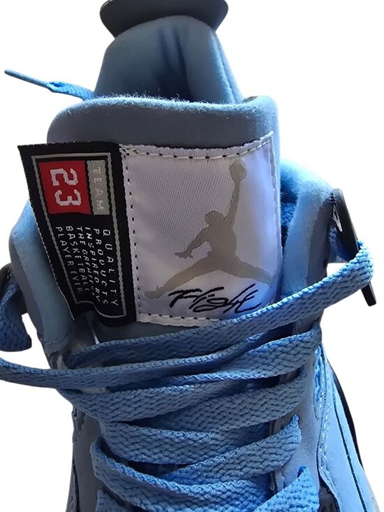 Nike Air Jordan 4 Retro University Blue Sneaker Blue Men Size 12 (New W/O Box) main image 7